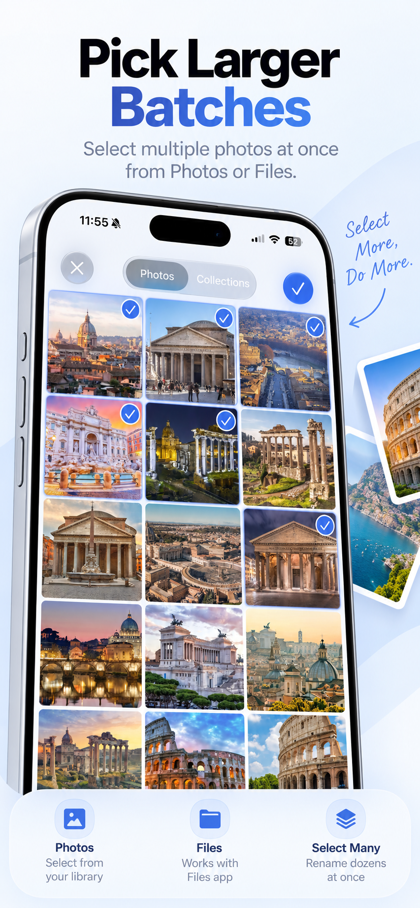 Rename Photos v3.0: Pick Larger Batches